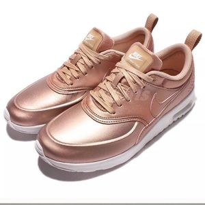 Nike Rose Gold Thea Air Max sz 8.5